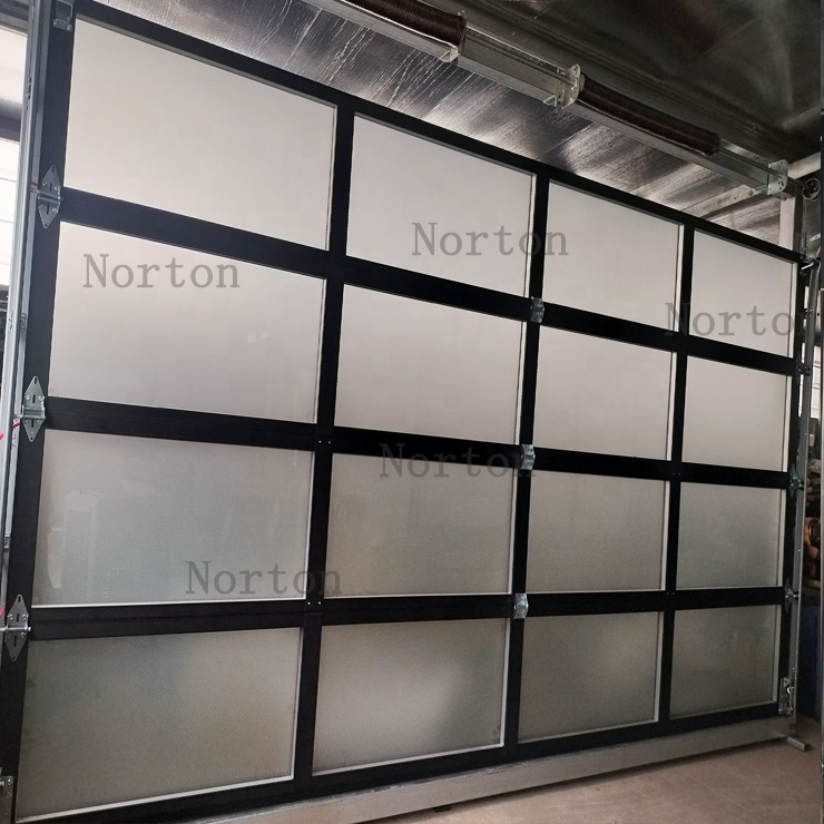 Стъклена врата с пълен изглед